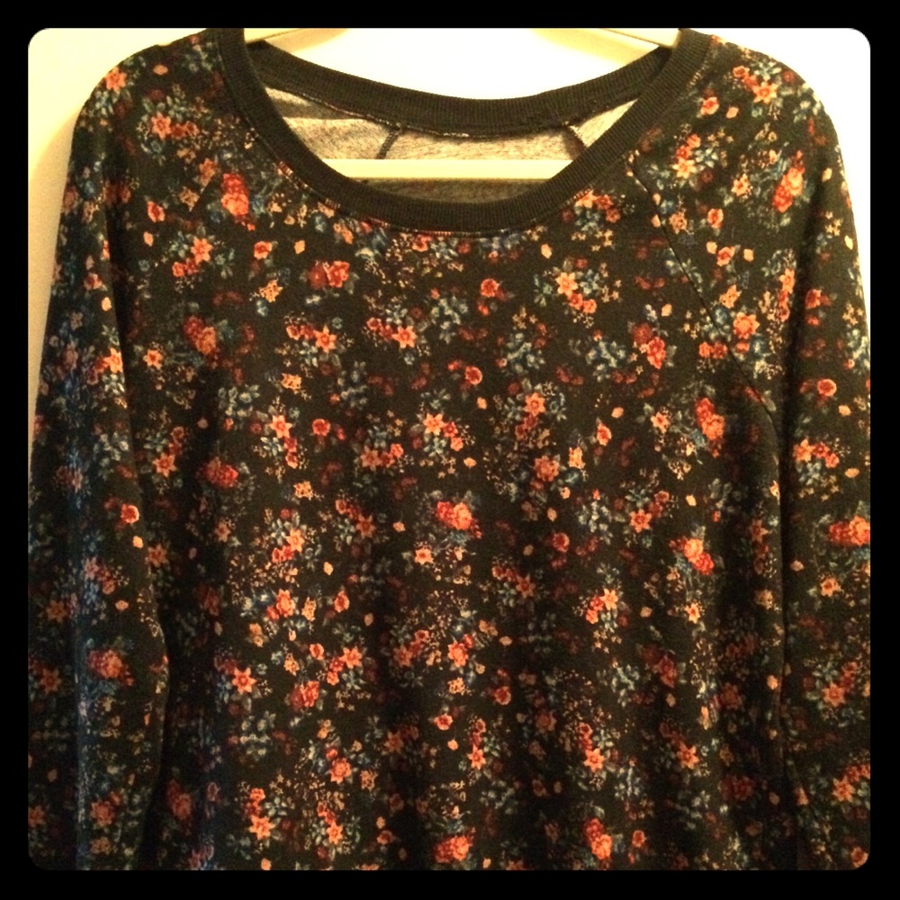 Forever 21 rose sweater